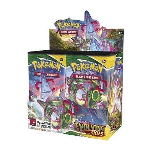 Pokémon Evolving Skies Booster Box, Hobby en Vrije tijd, Verzamelkaartspellen | Pokémon, Ophalen of Verzenden, Zo goed als nieuw