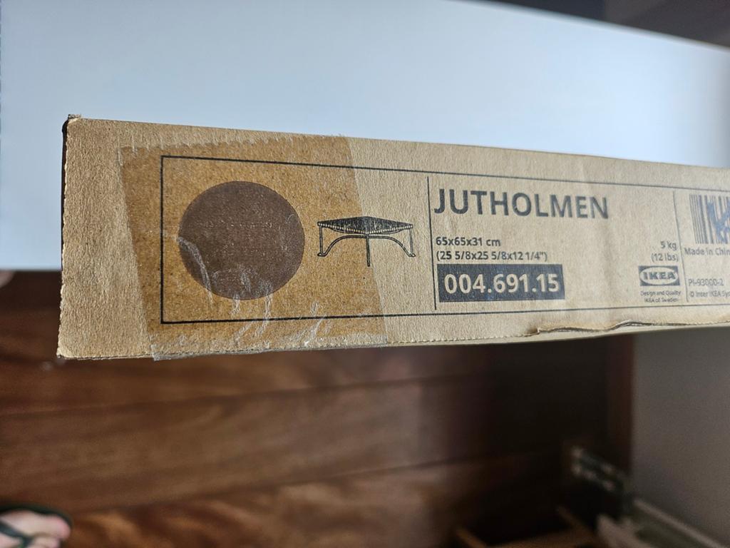 Jutholmen 004.691.15 hocker lounge tafel nieuw in doos, Tuin en Terras, Tuinsets en Loungesets, Nieuw, Loungeset, Hocker, Ophalen