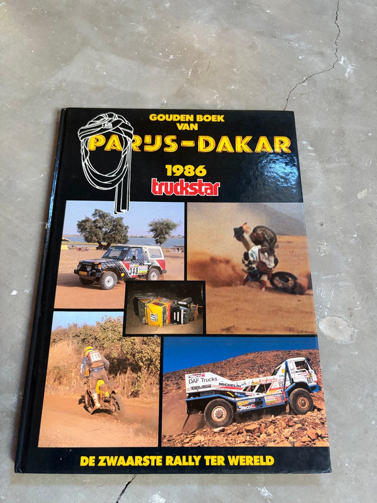 Gouden Boek van Parijs-Dakar 1986 Truckstar, Boeken, Ophalen of Verzenden, Gelezen