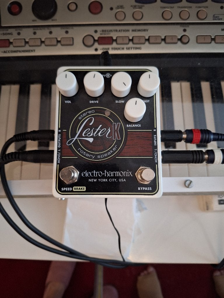 leslie lester k,electro harmonix.new york.100euro., Ophalen, Zo goed als nieuw, Multi-effect