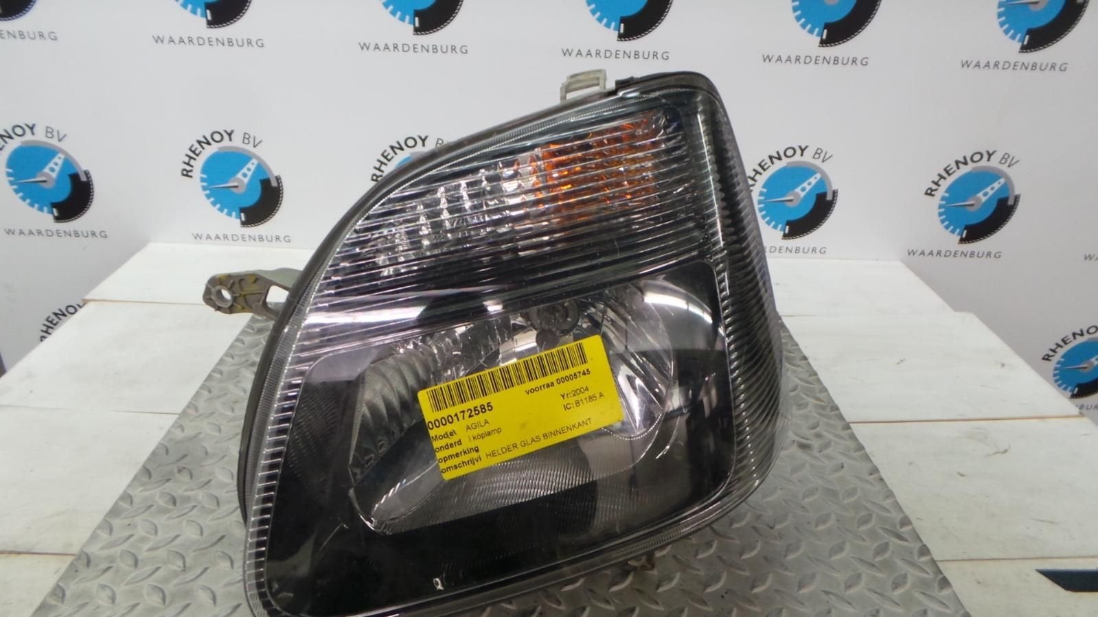 OPEL AGILA KOPLAMP L 2004, Auto-onderdelen, Verlichting, Gebruikt, ARN erkend, Stiba lid, Erkend duurzaam, Ophalen of Verzenden