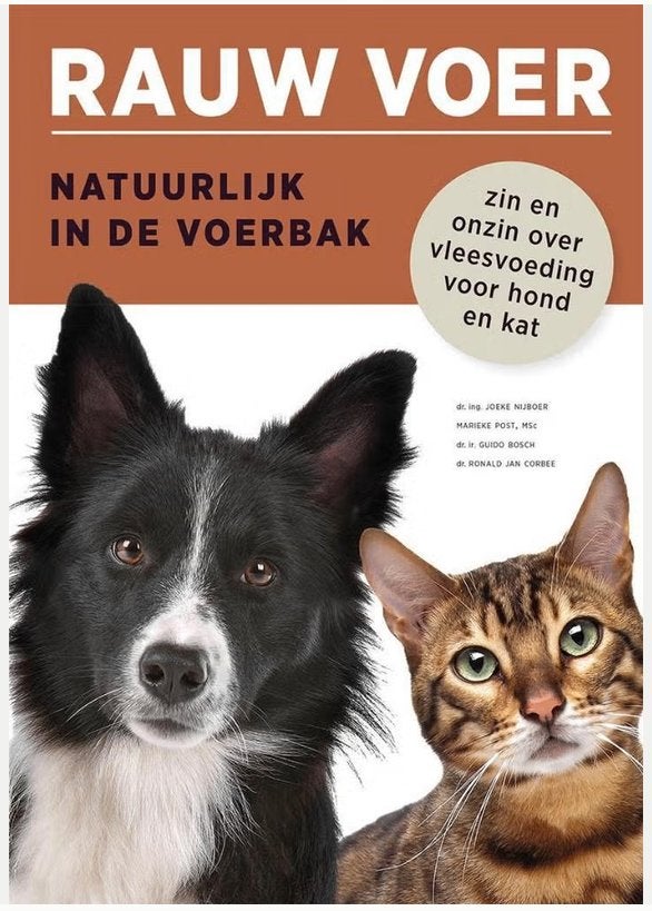 Rauwe voer, natuurlijk in de voerbak - Dr ing Joeke Nijboer, Boeken, Dieren en Huisdieren, Ophalen of Verzenden, Nieuw, Honden