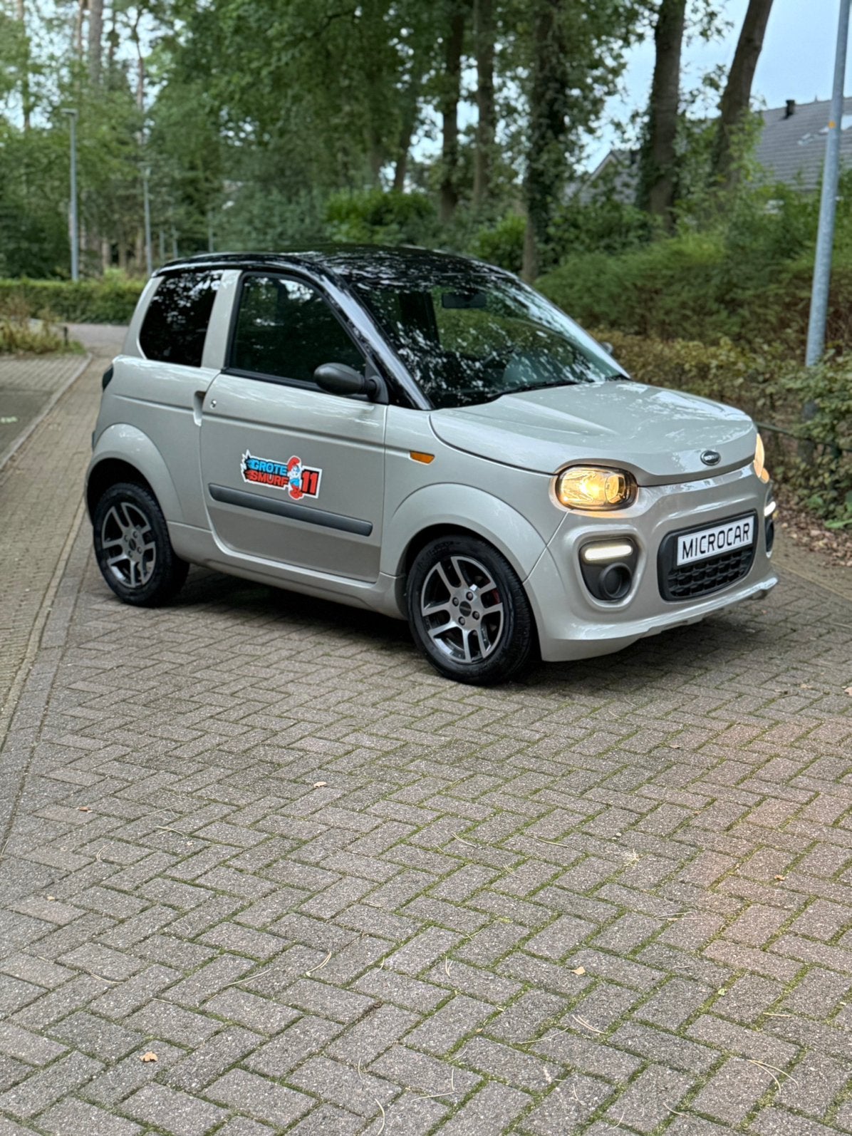 Microcar M.GO Plus Sun DCI – 2021 – slechts 17.244 km, Ophalen of Verzenden, 16 km/u of meer, 46 km of meer, Gebruikt