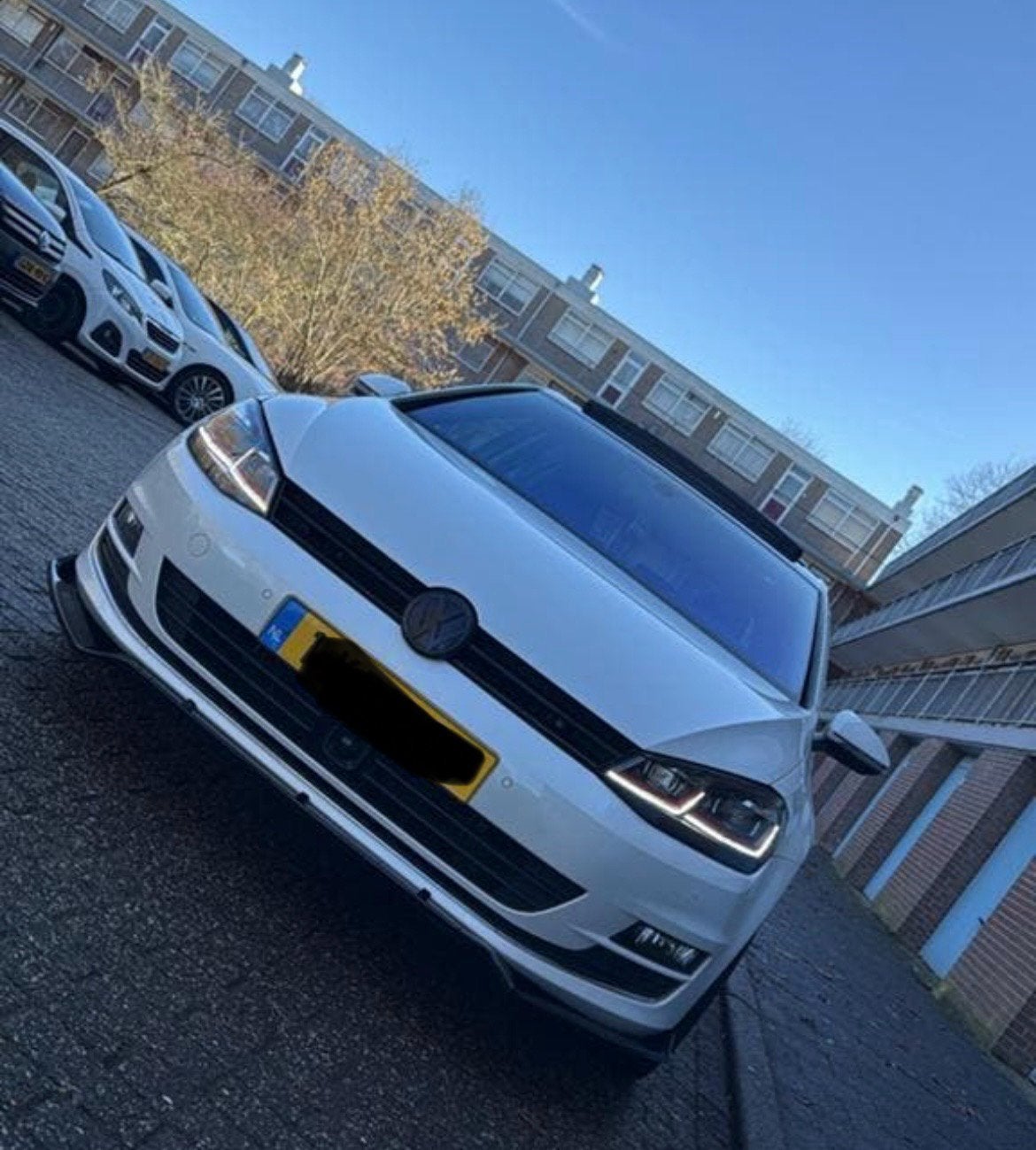 Volkswagen Golf 7 1.2 TSI DSG Automaat, GTI Look Parelmoer., Zwart, 4 cilinders, Origineel Nederlands, 1151 kg