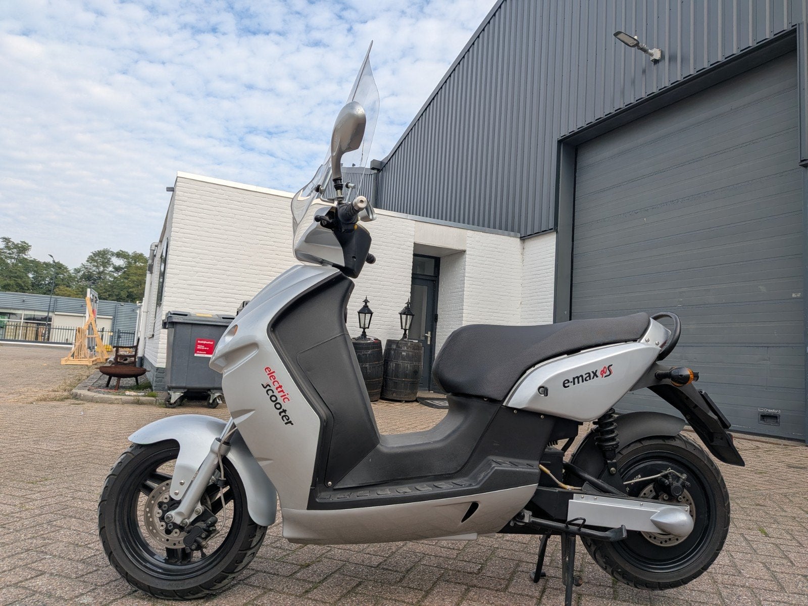 E-max 90S  Elektrische Scooter - Zilver, Ophalen, Gebruikt, Elektrisch, Overige merken