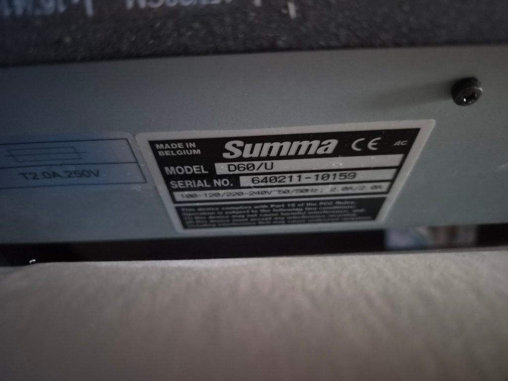 Summa cut plotter 60cm op standaard, Ophalen, Gebruikt, Onbekend, Printer