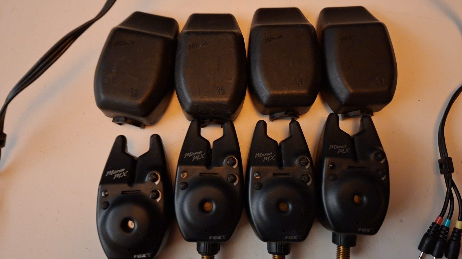 4x fox micron MX met fox sounderbox alles in zgst, Ophalen of Verzenden, Zo goed als nieuw, Overige typen