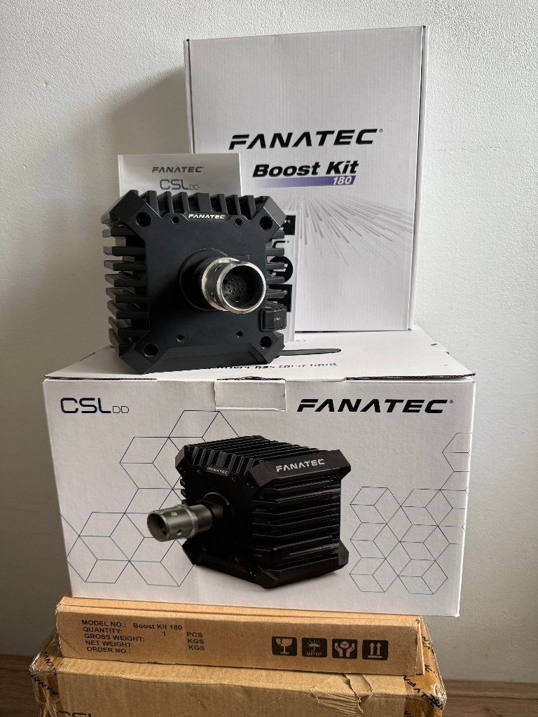 Fanatec CSL DD wheelbase + 8nm Boost Kit, Computers en Software, Ophalen, Zo goed als nieuw, Fanatec