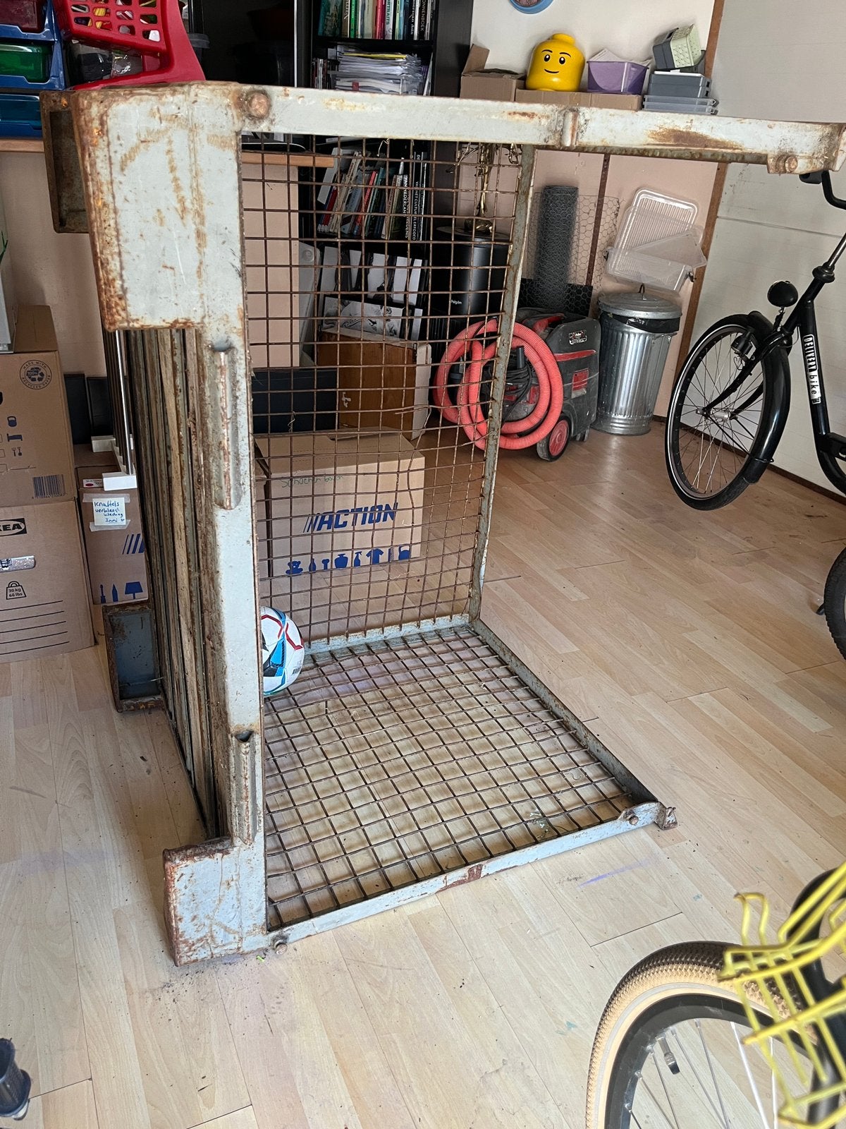 Ijzeren pallet- oud ijzer, Ophalen, Gebruikt