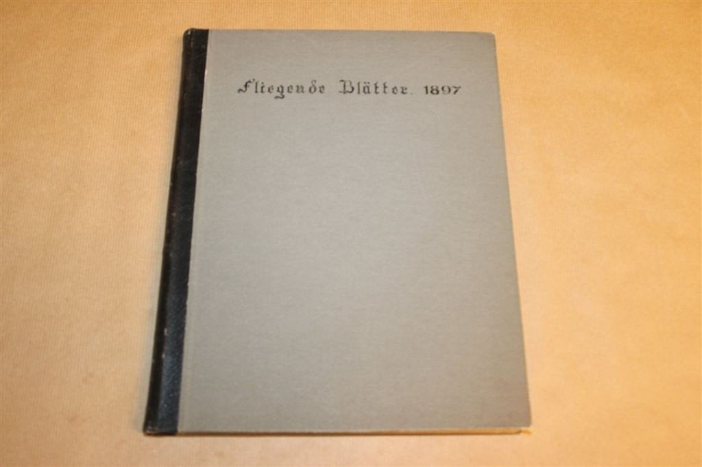 Fliegende Blätter 1897 illustraties humor — Antiek Boek, Ophalen of Verzenden