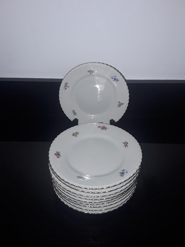 10 Winterling Rosemary gebaksbordjes, Verzenden