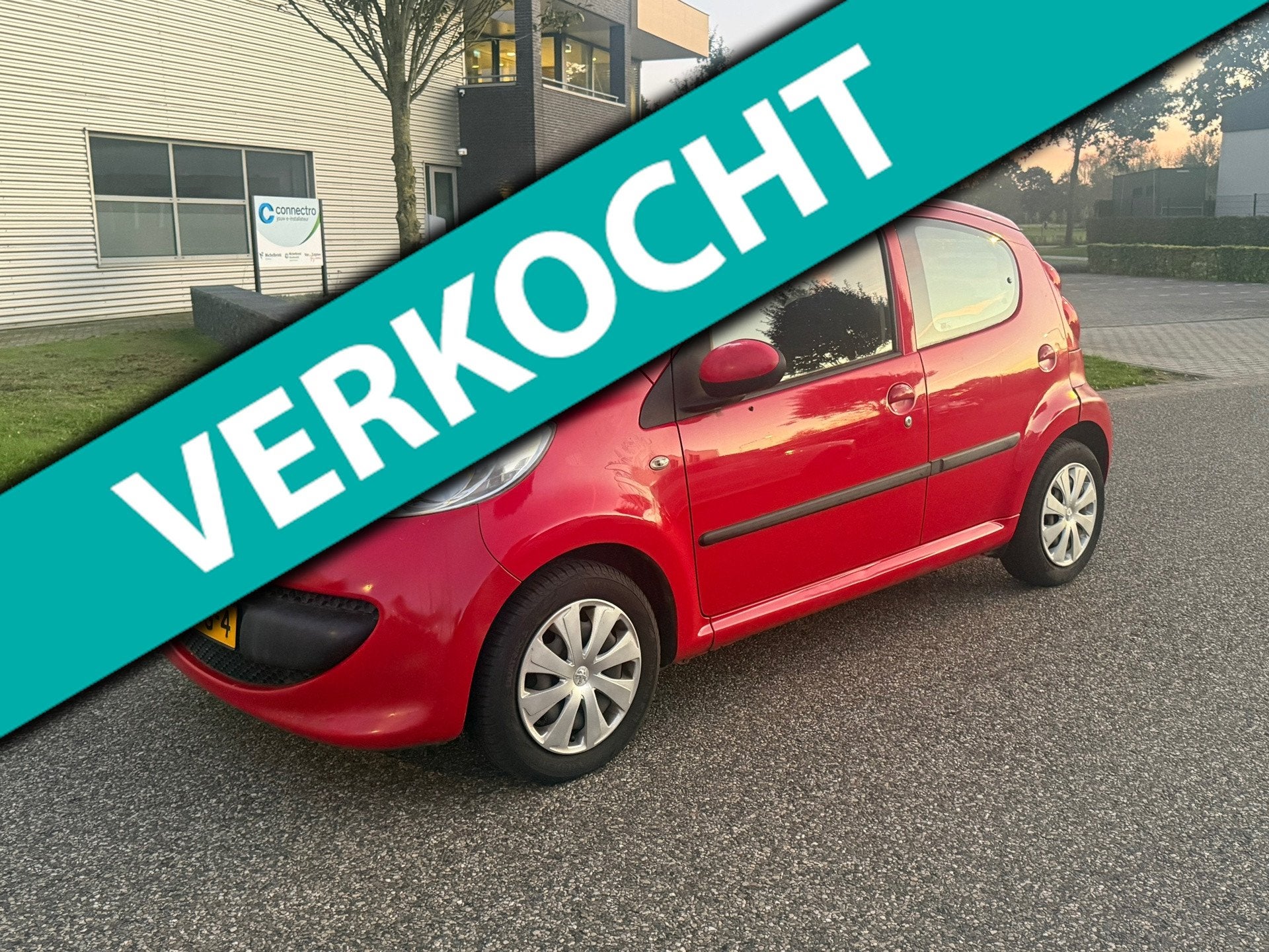 Peugeot 107 1.0 INRUILKOOPJE, Auto's, Voorwielaandrijving, Stof, Gebruikt, Elektrische ramen