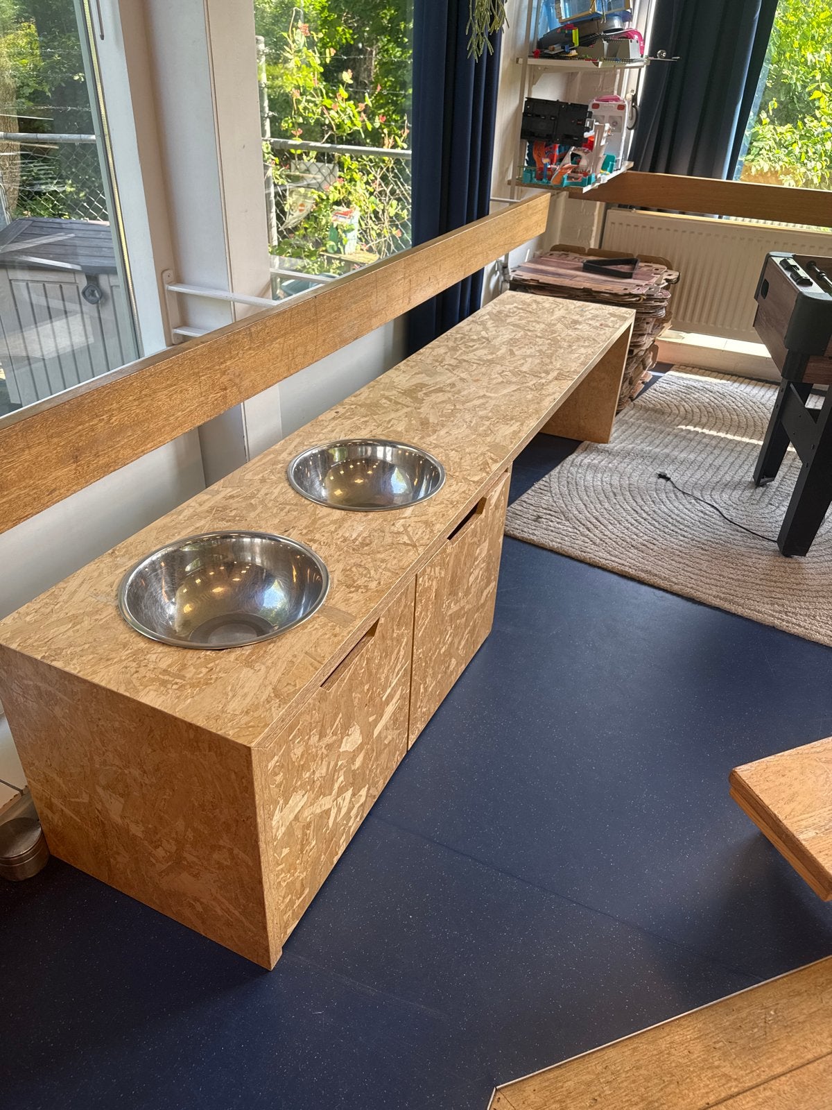 Knutseltafel, speeltafel, Ophalen, Gebruikt
