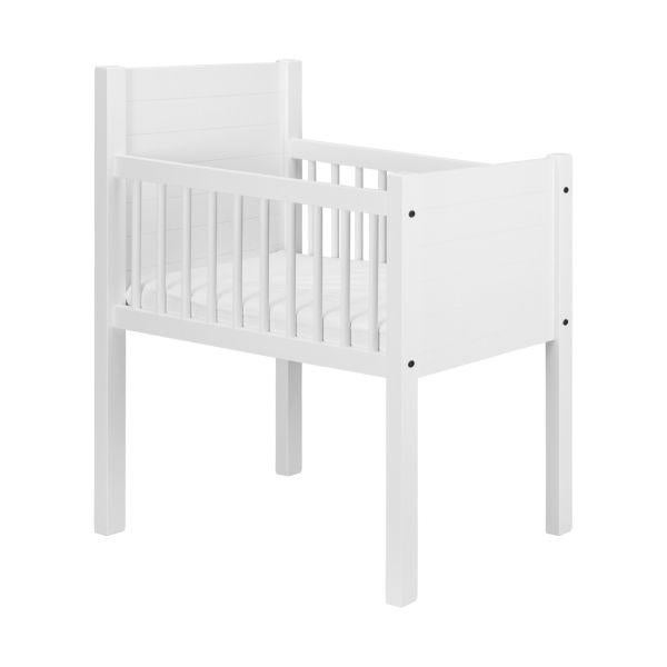 Kidsmill Noa Wieg mat wit met Pretura Matras, Ophalen, Zo goed als nieuw, Wieg