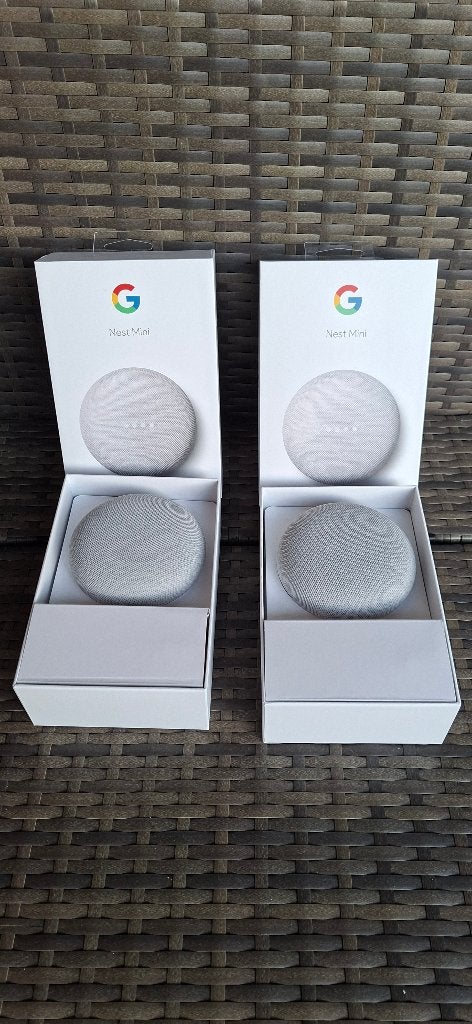 Google Nest Mini (2e generatie) - Slimme Speaker grijs., Overige merken, Overige typen, Ophalen of Verzenden, Zo goed als nieuw
