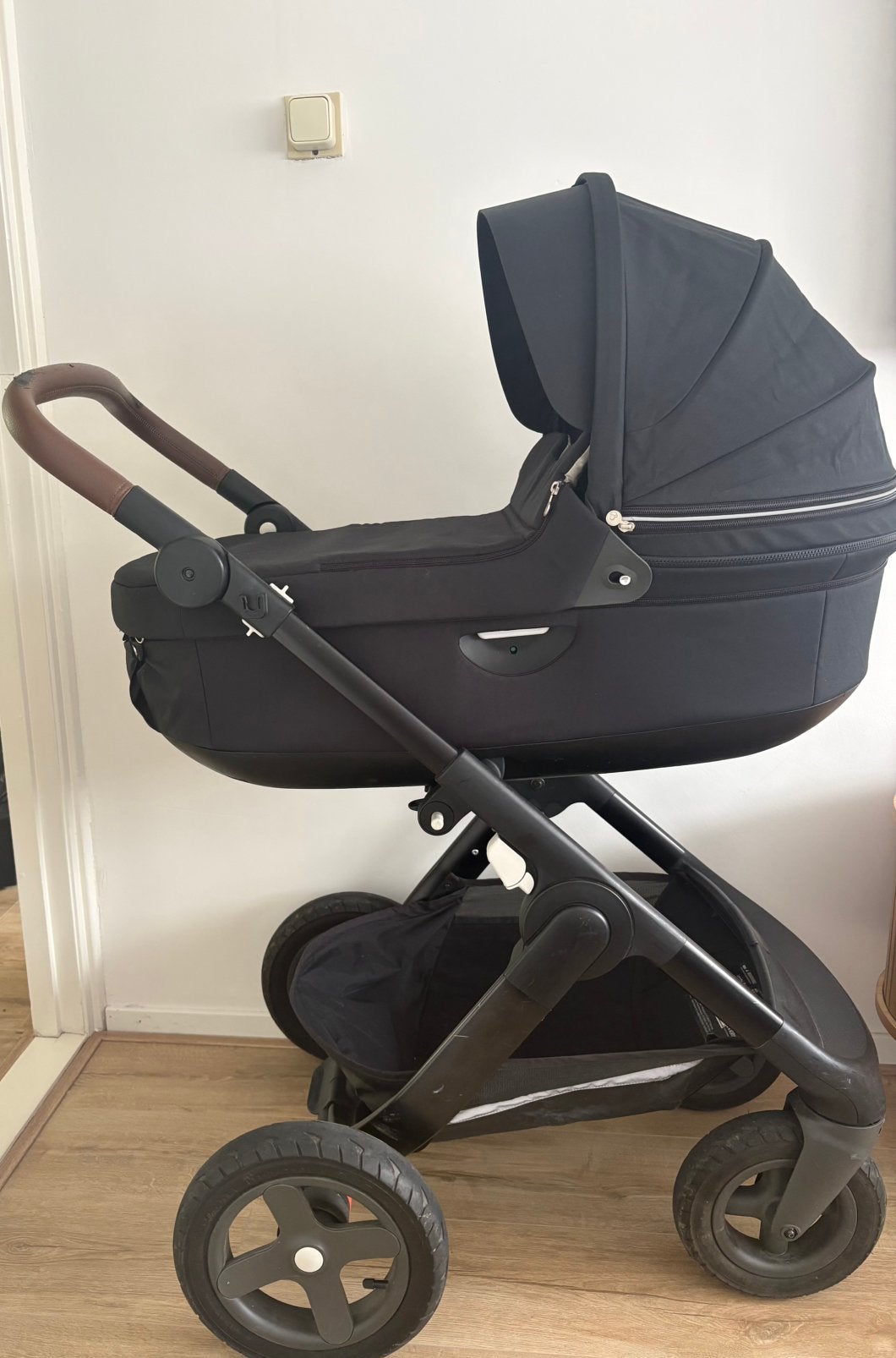 Stokke Trailz kinderwagen zwart, Ophalen, Zo goed als nieuw, Overige merken