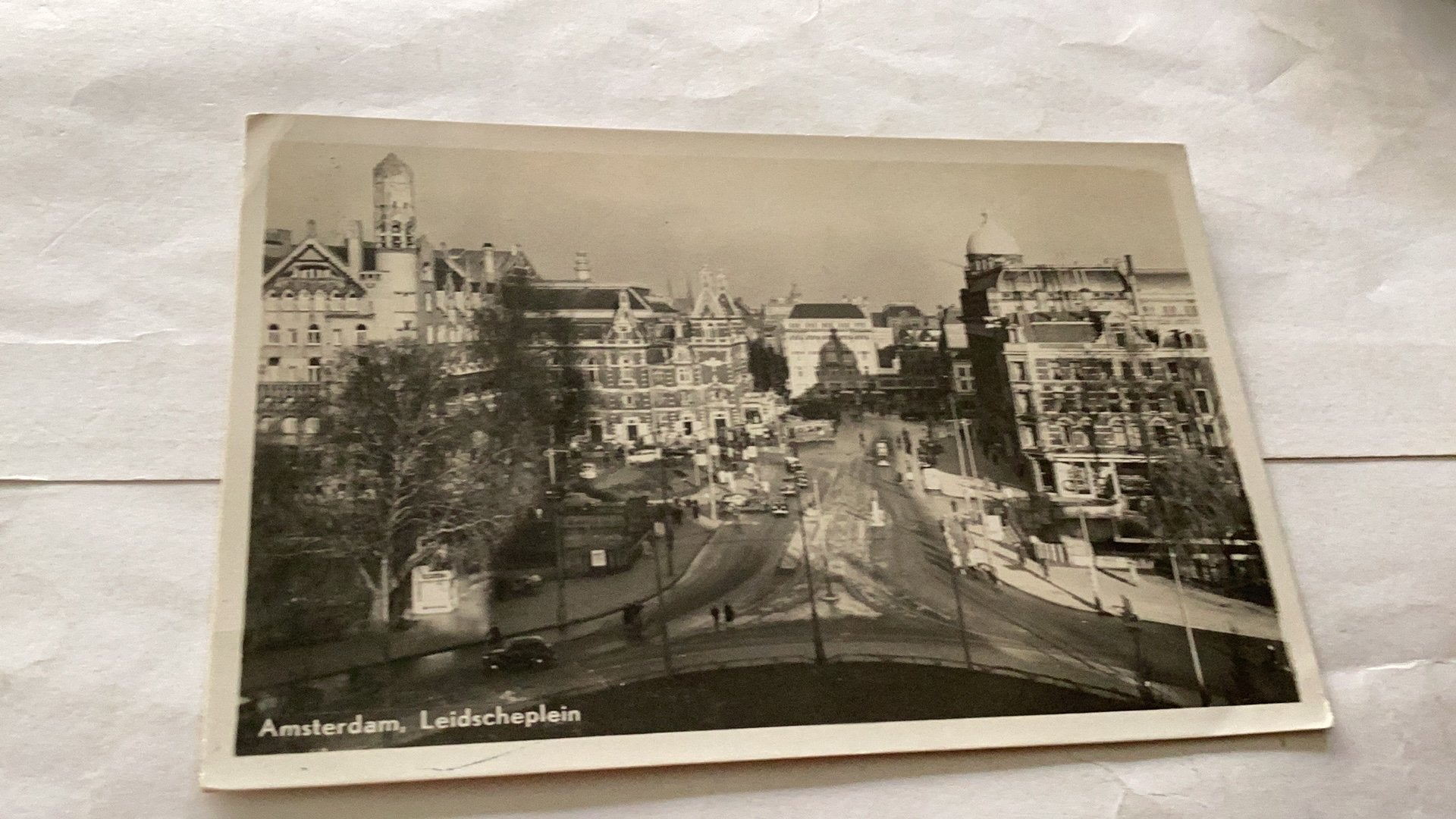 Amsterdam Liedscheplein 1949, Ophalen of Verzenden, 1940 tot 1960, Noord-Holland