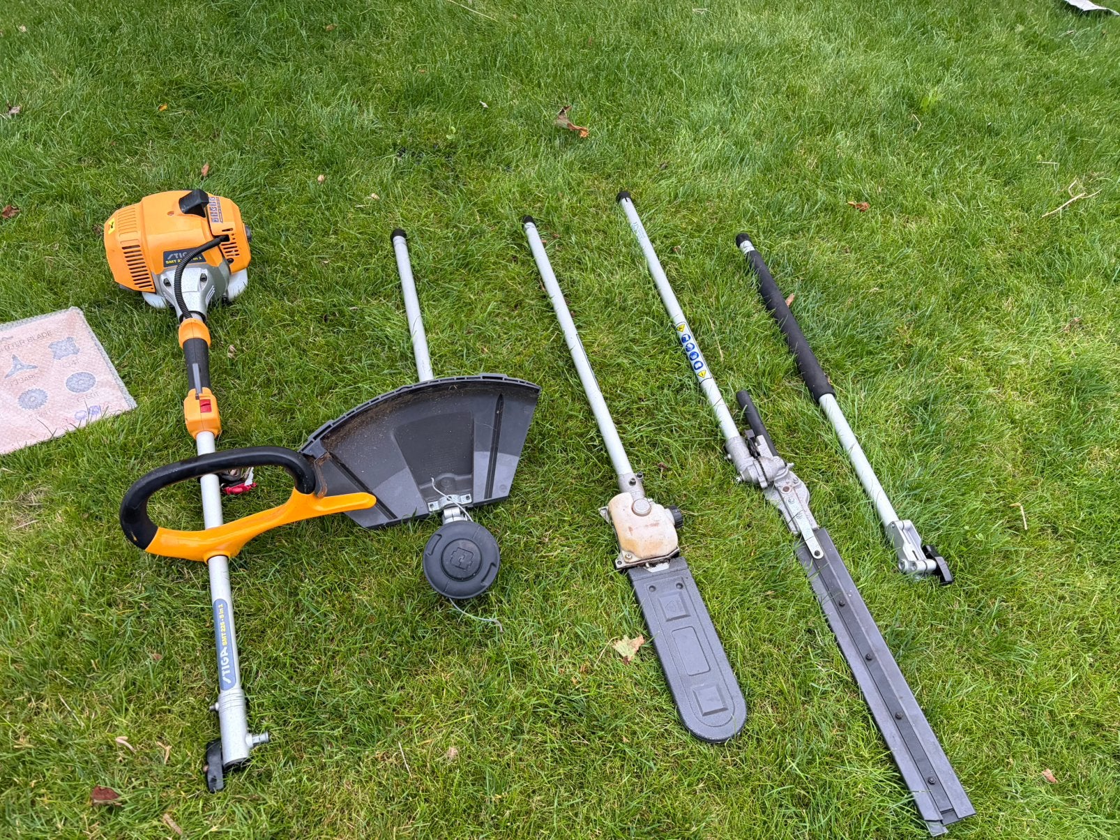 Stiga SMT 266 5 in 1 combi machine, Ophalen, Zo goed als nieuw, Benzine