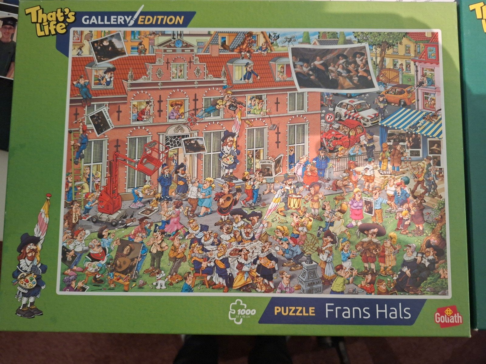 That's Life Frans Hals Legpuzzel 1000 stukje, Ophalen, 500 t/m 1500 stukjes, Zo goed als nieuw, Legpuzzel