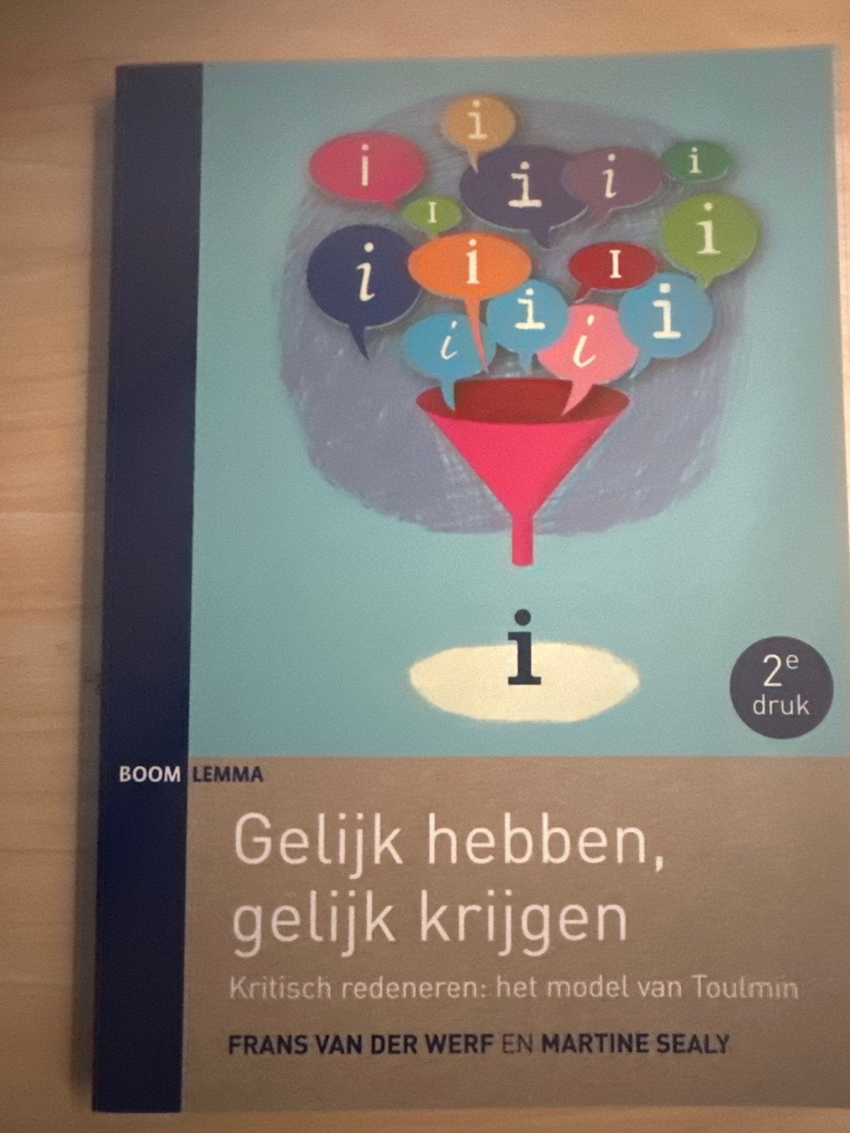 Gelijk hebben, gelijk krijgen - Kritisch redeneren, Ophalen of Verzenden, Gamma, Zo goed als nieuw, HBO