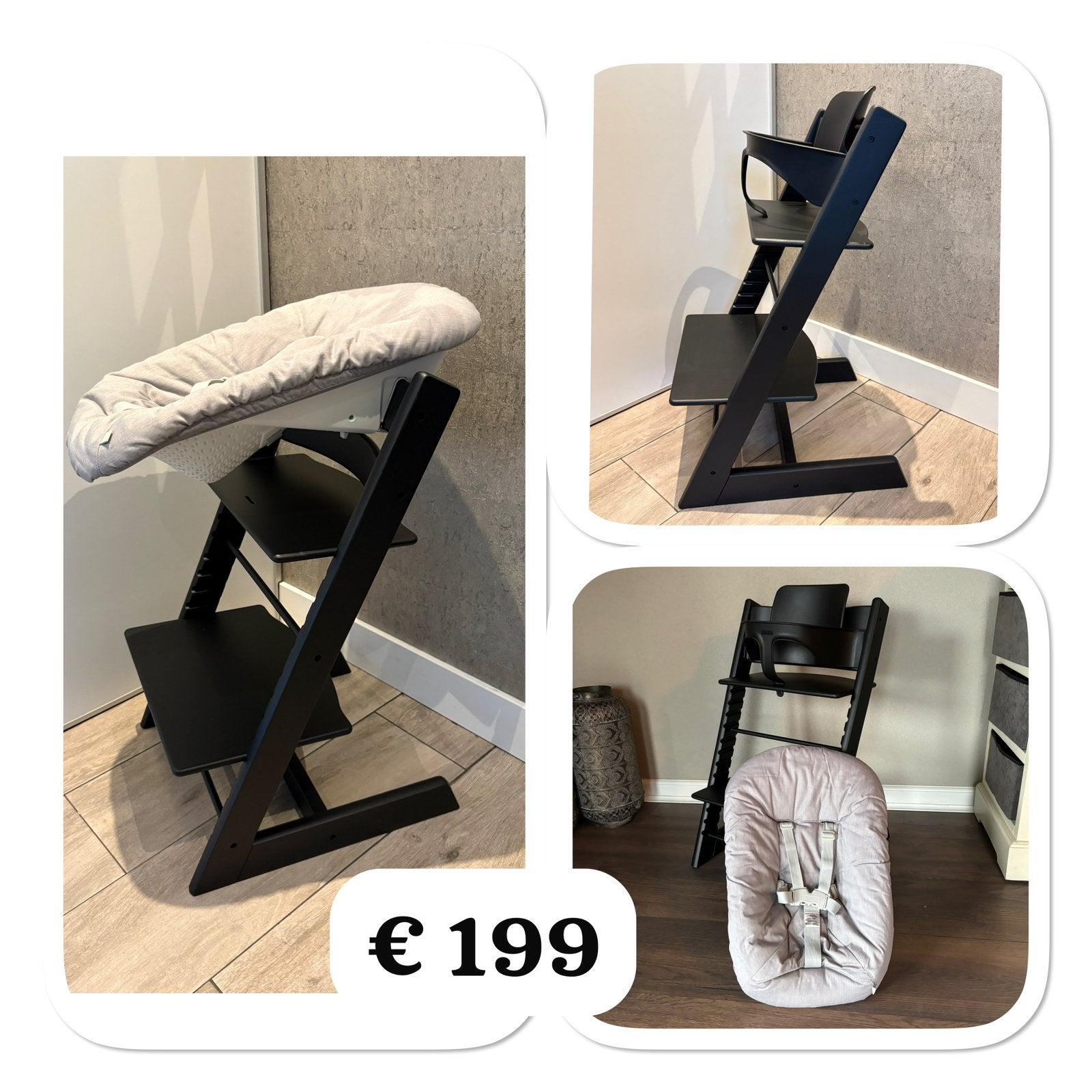 Meerdere stokke tripp trapp stoelen & accessoires, Ophalen of Verzenden, Zo goed als nieuw, Meegroeistoel