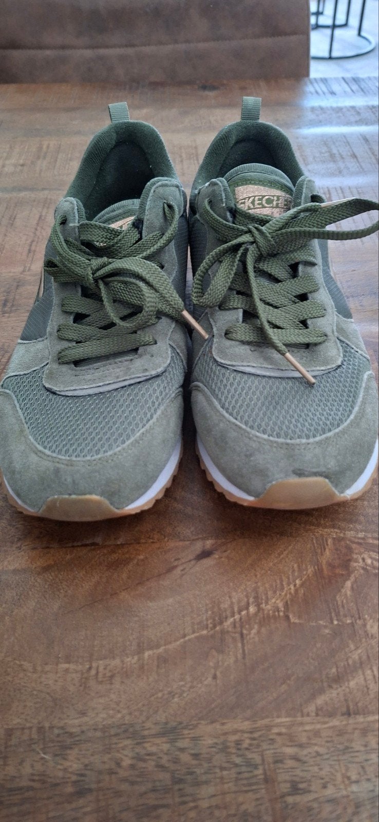 groene sketchers, Ophalen, Sketchers, Groen, Sneakers of Gympen