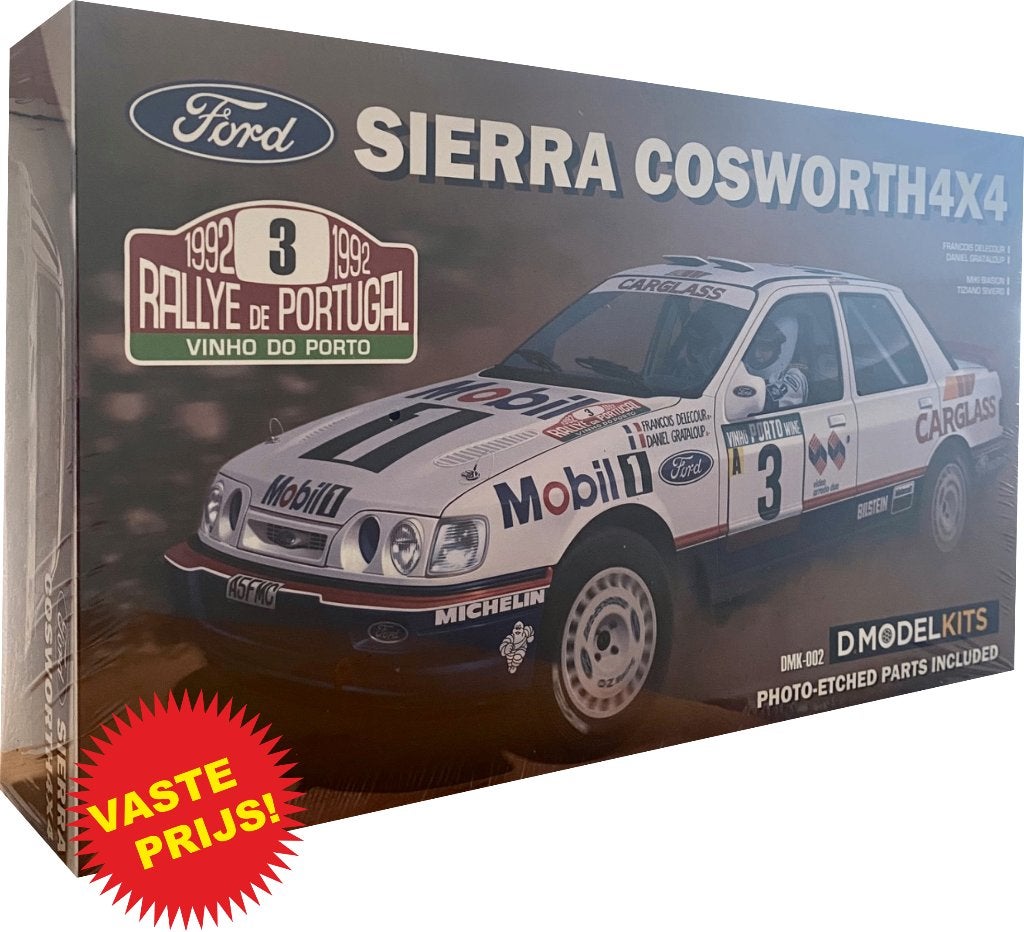 Ford Sierra Cosworth 4x4 Portugal (D Modelkits DMK002) 1/24, Overige merken, Auto, Groter dan 1:32, Nieuw