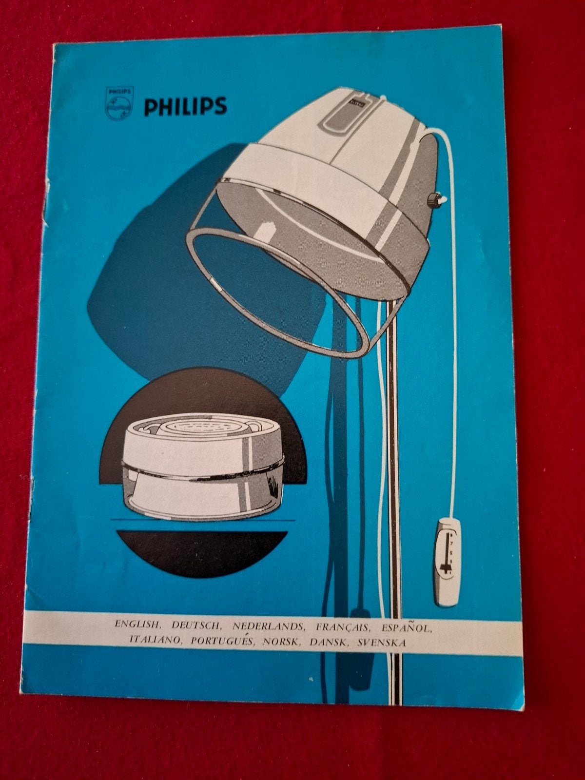 Oude folder Philips droogkap 1968., Ophalen of Verzenden, Gebruikt, Overige typen