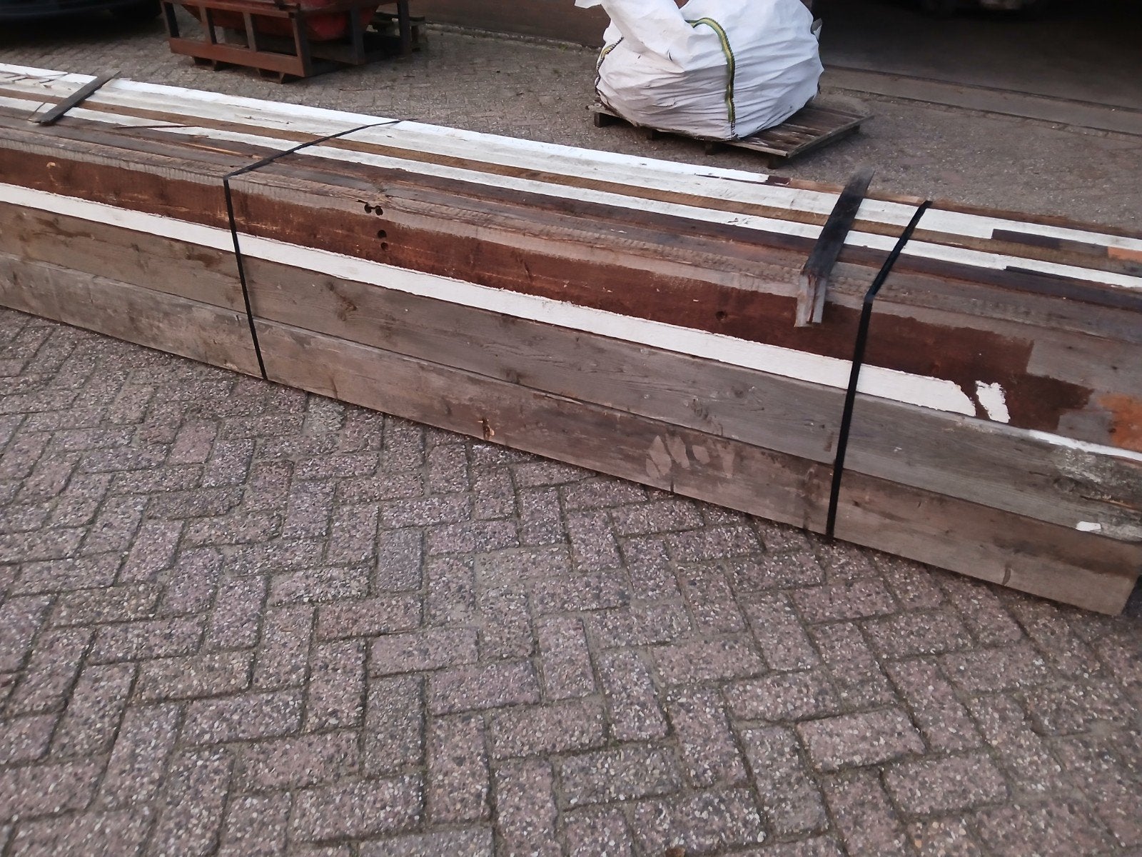 houten balken, Ophalen, Balk, Vuren, 50 mm of meer