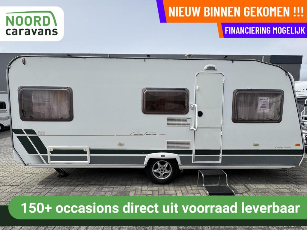 Chateau 520 CANTARA COMFORT TRAVEL, RONDZIT, ENKELE BEDDEN, Caravans en Kamperen, Caravans, Chateau, Rondzit, 7 tot 8 meter, Bedrijf