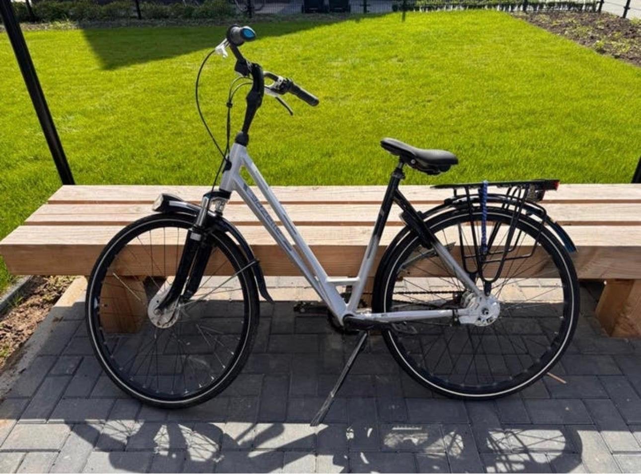 Gazelle Eclipse Comfort Damesfiets 53 inch, Ophalen, 53 tot 56 cm, Velgrem, Versnellingen