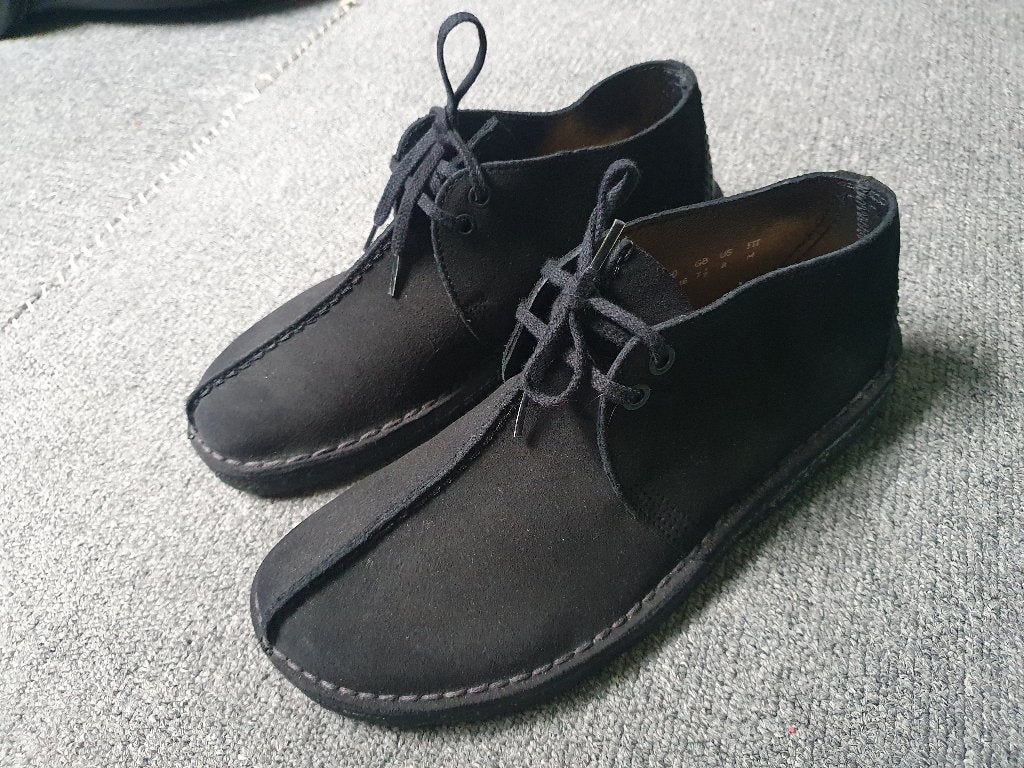 Clarks Originals Desert Trek zwart suede mt EU 41,5 ZGAN, Kleding | Heren, Schoenen, Zwart, Boots, Clarks, Ophalen of Verzenden