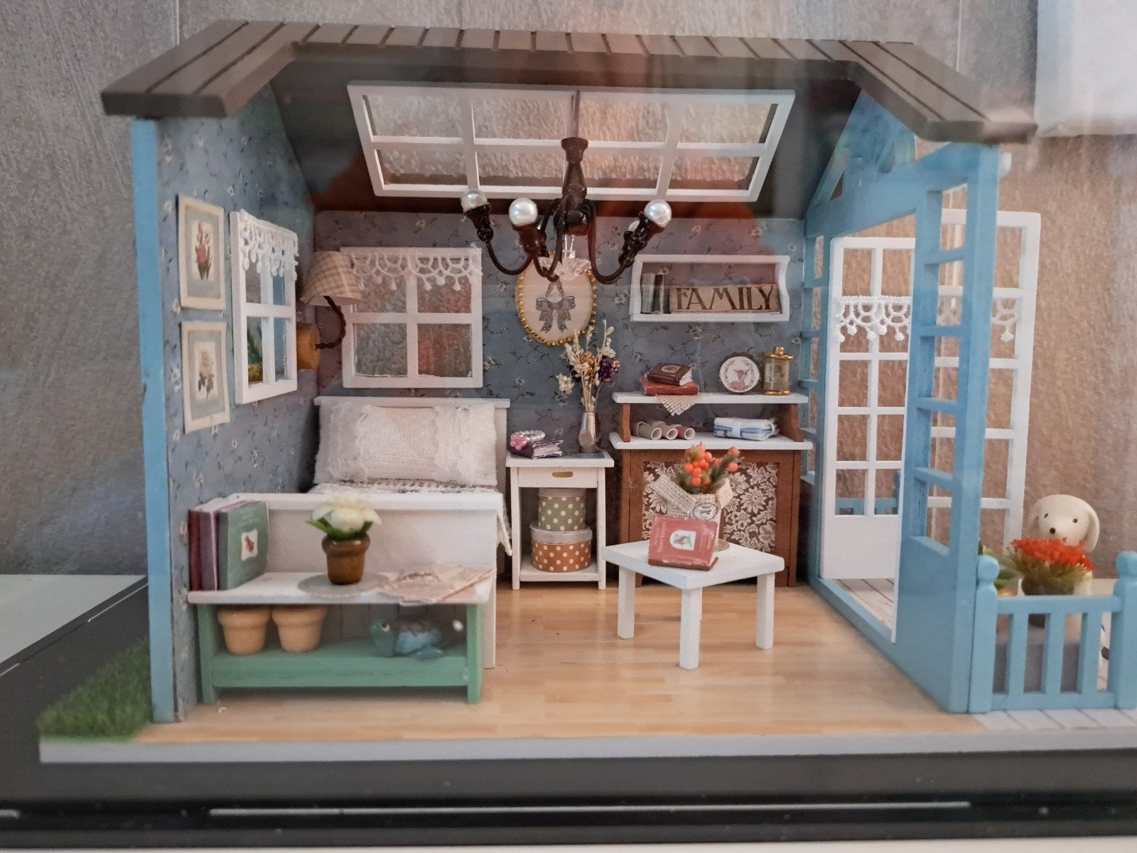 Slaapkamer miniatuur, Ophalen, Poppenhuis