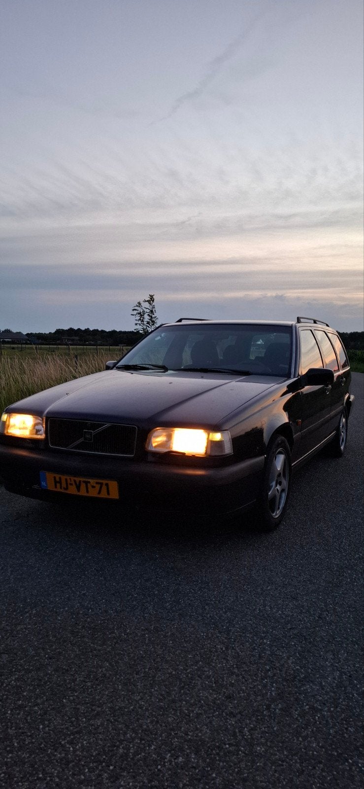 VERKOCHT! Volvo 850 2.3 Turbo 20V AUT E2 1994 Groen, Auto's, Stoelverwarming, 1436 kg, Leder en Stof, Origineel Nederlands