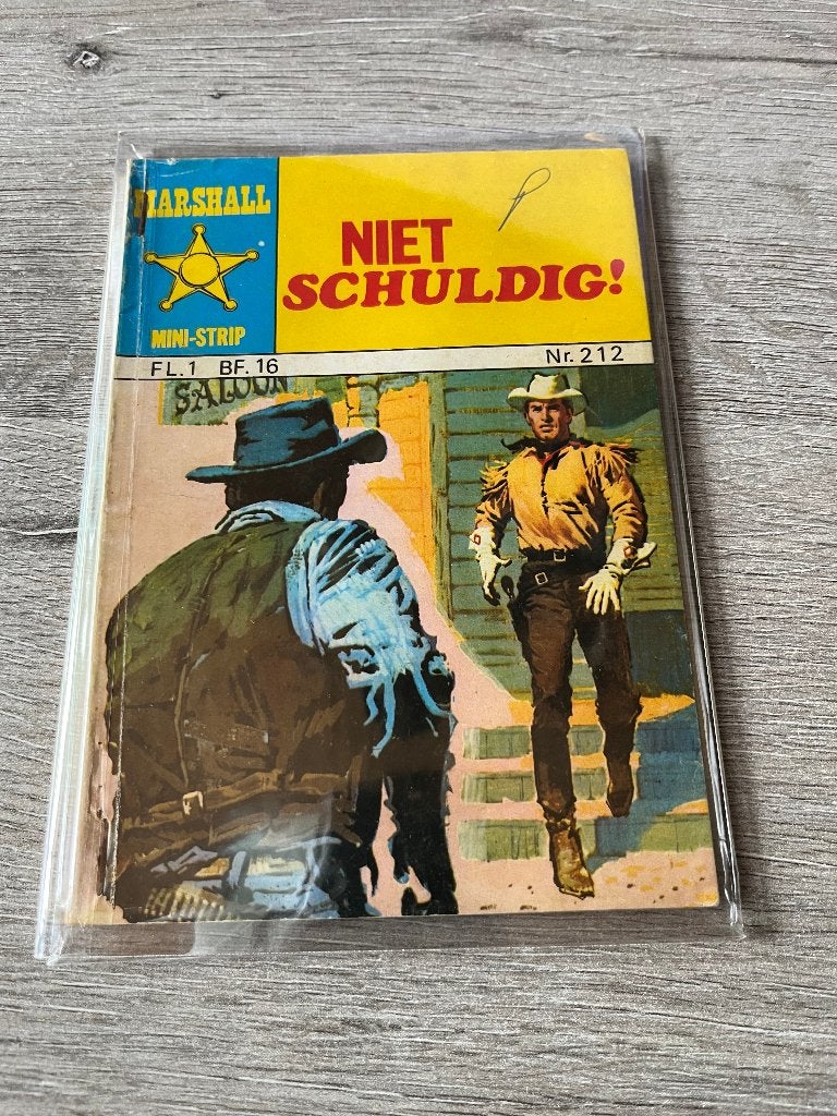 Marshall 212 Niet schuldig!, Eén stripboek, Ophalen of Verzenden, Gelezen