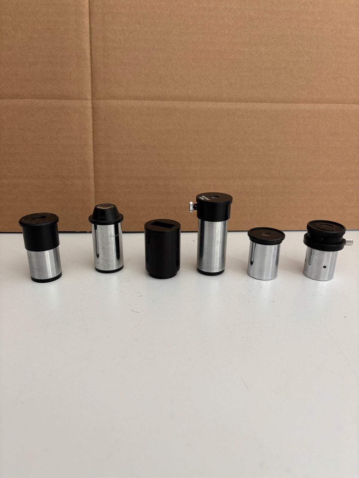 Telescoop Oculairs Set - Diverse Maten, Audio, Tv en Foto, Optische apparatuur | Telescopen, Ophalen of Verzenden, Gebruikt, Minder dan 80 mm
