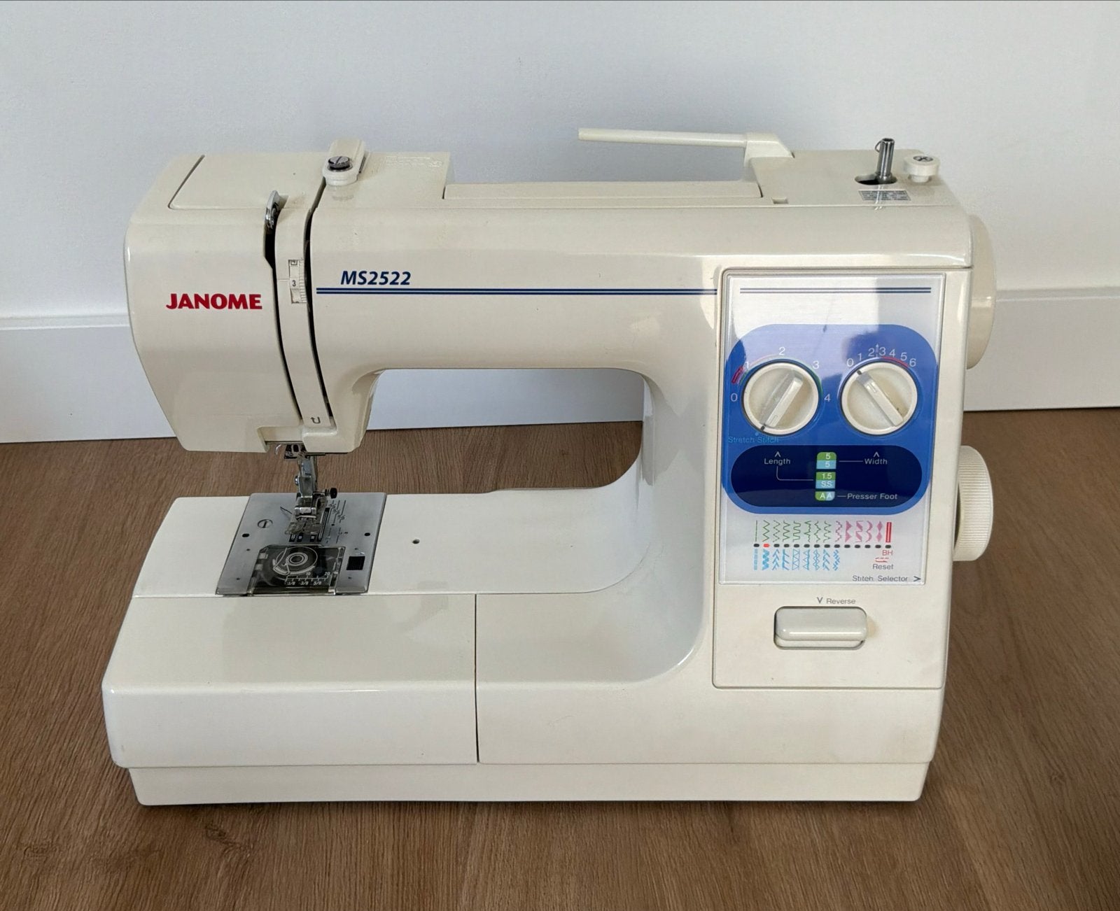 Janome MS2522 Naaimachine - Gebruikt maar in goede staat, Ophalen, Gebruikt, Naaimachine, Janome