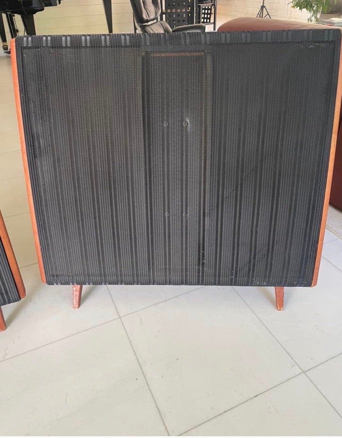 Quad ESL-57 Elektrostatische Luidsprekers met Quad 606 verst, Stereo speakers, Gebruikt, Geschikt voor surround/home cinema, Ophalen