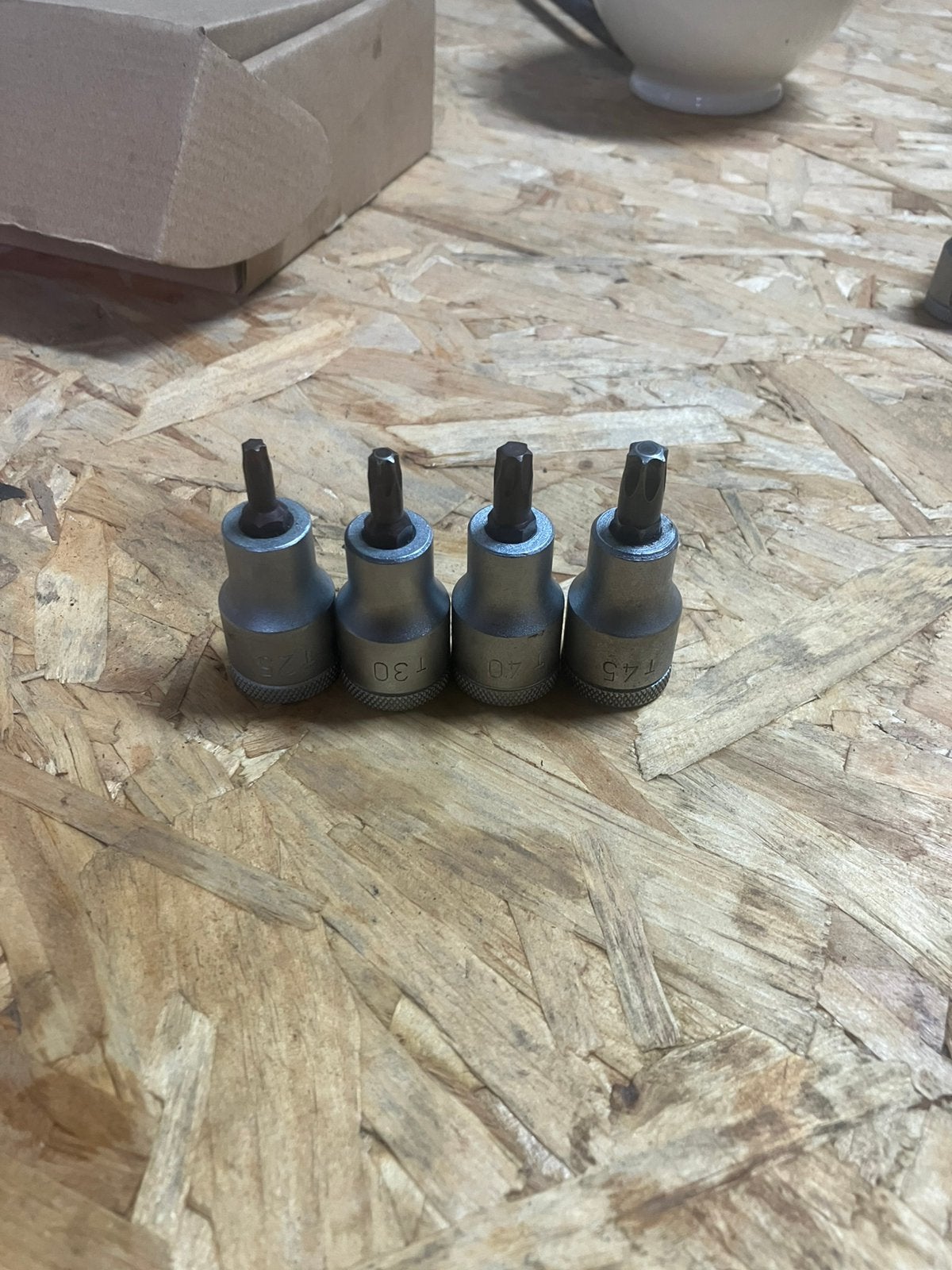 Gedore 1/2 torx T25/T30/T40/T45, Ophalen of Verzenden, Nieuw