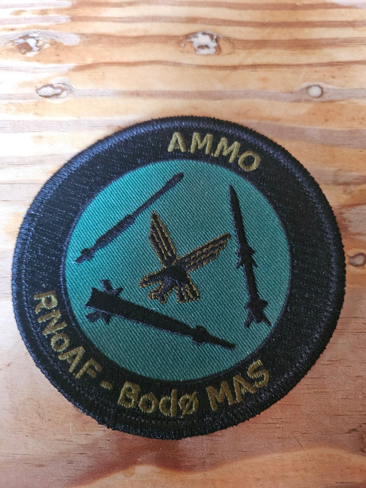 RNoAF Bodø MAS AMMO Embleem/Badge, Verzamelen, Militaria | Algemeen, Ophalen of Verzenden