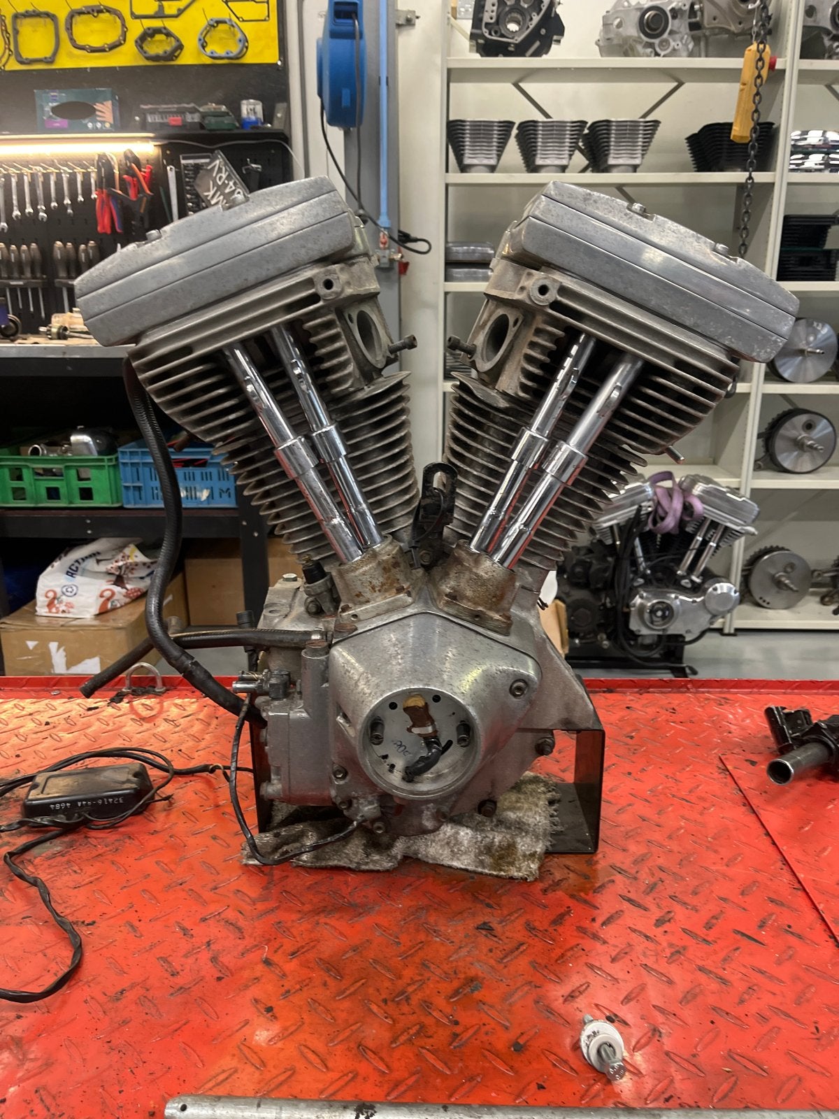 Harley-Davidson EVO 1 1340cc motorblok carterontluchting, Ophalen, Gebruikt