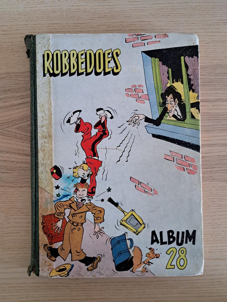 Robbedoes album 28, Eén stripboek, Ophalen of Verzenden, Gelezen
