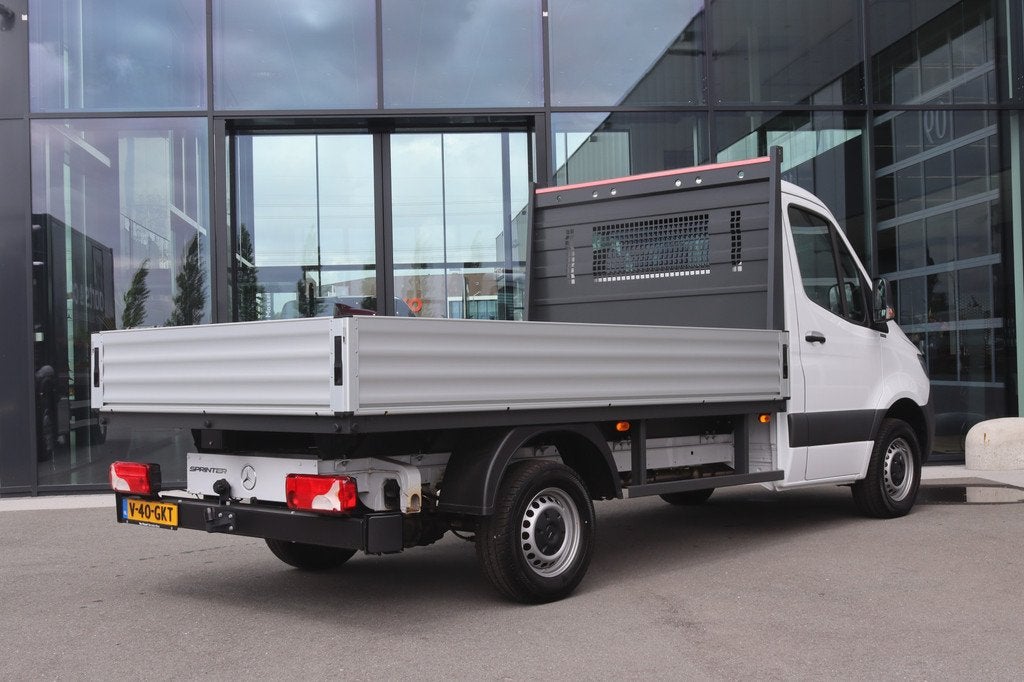 Mercedes-Benz Sprinter 317 CDI Aut. L2 Pro Open Laadbak |AIR, Auto's, Bestelauto's, Automaat, Gebruikt, 4 cilinders, Wit