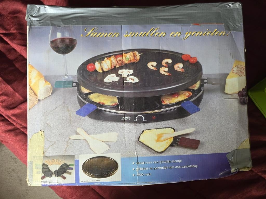 bakplaat, Ophalen, Gebruikt, Tafelgrill