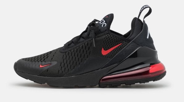 Nike Air Max 270 Black Red | Maat 45 | €39,95, Zwart, Nike, Nieuw, Ophalen of Verzenden