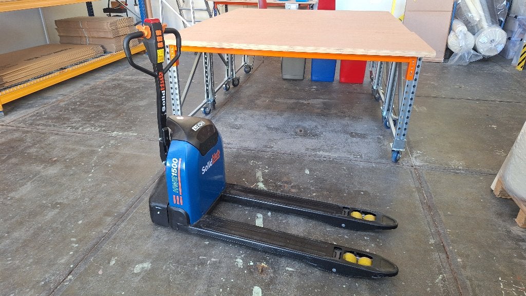 Elektrische palletwagen SolidHub - 1.500 kg, 100 liter of meer, Ophalen, Gebruikt, Overige typen