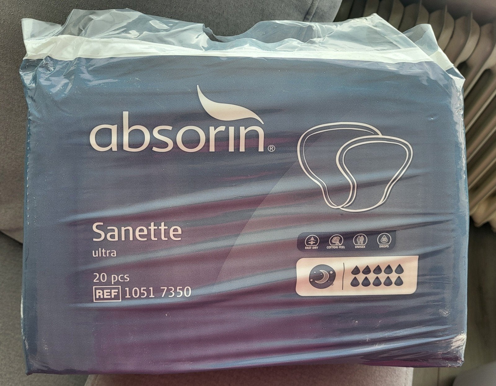 Absorin incontinentie inleg, Ophalen of Verzenden
