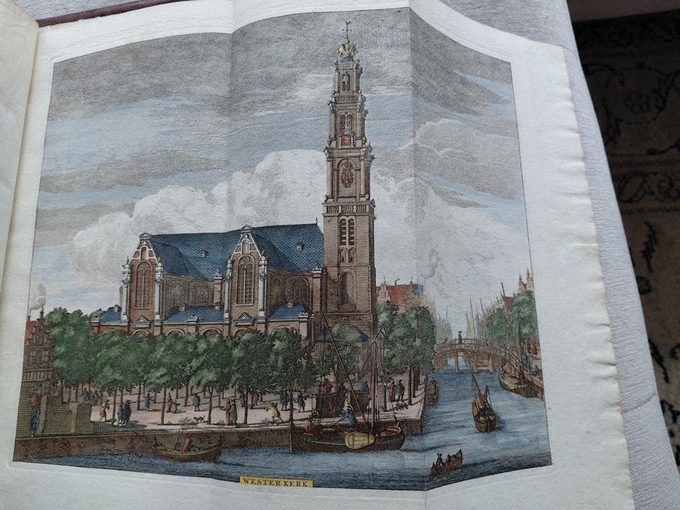 Wagenaar, Amsterdam 3 foliodelen , 1760 compleet ++++, Ophalen of Verzenden