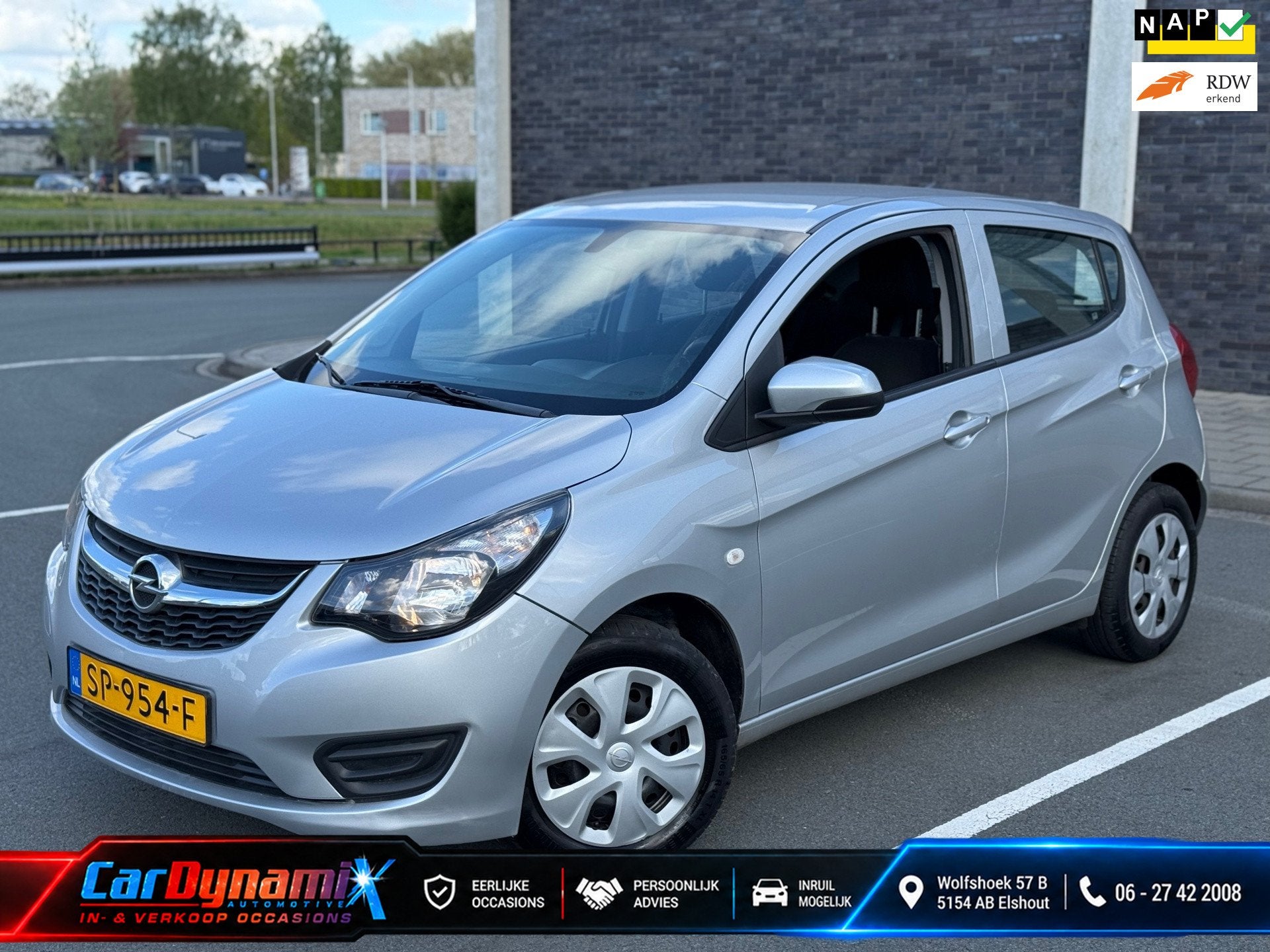 Opel KARL 1.0 ecoFLEX Edition | 1e Eig. | Cruise | Airco | A, Voorwielaandrijving, 839 kg, Gebruikt, Euro 6