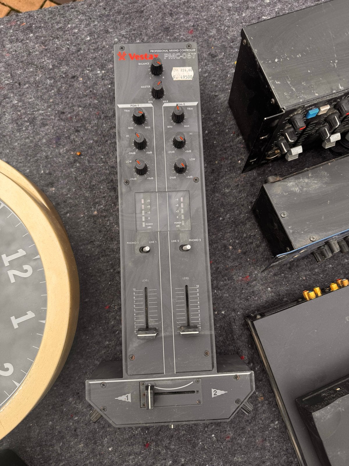 Vestax PMC-06t DJ-mixer 2/4 kanaals, Ophalen of Verzenden, Gebruikt, Dj-set, Overige merken